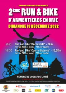 Bike & Run samedi 13 mai 2023 Bike & Run samedi 13 mai 2023