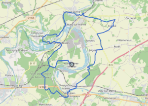 Sous les étoiles à VTT 2023 Traces GPX Courir pour Armentières en Brie