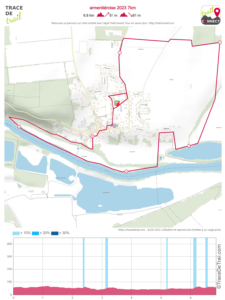 Trace de trail armentiéroise 2023 7km