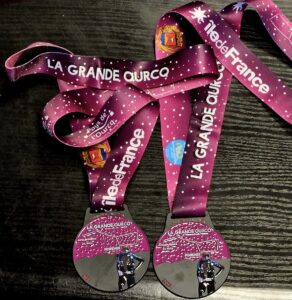 medaille finisher trail aventure la grande ourcq