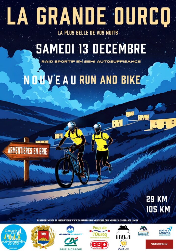 affiche run bike LGO2025